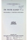 Św Piotr Kanizy wyznawca i doktor kościoła 1927 r.