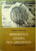 Reprezentacja Stanowa Prus królewskich w latach 1696 - 1772