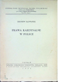 Prawa kardynalne w Polsce