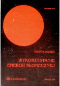 Wykorzystanie energii Słonecznej