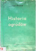Historia ogrodów