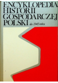 Encyklopedia historii gospodarczej polski do 1945 roku