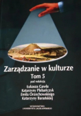 Zarządzanie w kulturze Tom 5