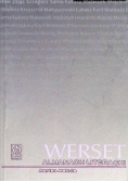 Werset. Almanach Literacki. Poezje wybrane
