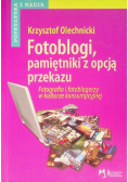 Fotoblogi pamiętniki z opcją przekazu