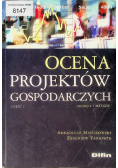 Ocena projektów gospodarczych Część 1 Modele i metody