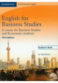 English for Business Studies Student's Book