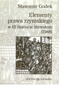 Elementy prawa rzymskiego