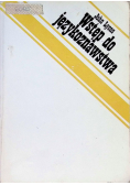 Wstęp do językoznawstwa