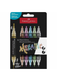 Marker akrylowy Black Edition 6kol FABER-CASTELL