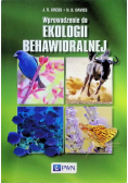 Wprowadzenie do ekologii behawioralnej