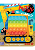 Pojazdy na budowie Książeczka sensoryczna