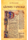 Glossy i uwagi