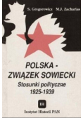 Polska Związek Sowiecki Stosunki polityczne 1925 - 1939