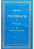 Feuerbach Wybór pism Tom II