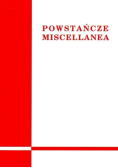 Powstańcze miscellanea