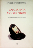 Znaczenia modernizmu