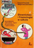 Słownictwo i frazeologia w szkole