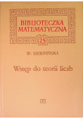 Biblioteka matematyczna Tom 25 Wstęp do teorii liczb