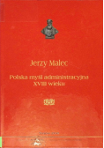 Polska myśl administracyjna XVIII wieku