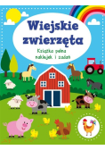 Wiejskie zwierzęta. Książka pełna naklejek i zadań