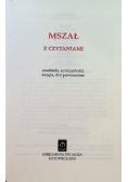 Mszał z czytaniami niedziele uroczystości święta dni powszednie