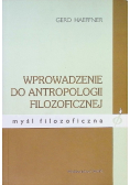 Wprowadzenie do antropologii filozoficznej