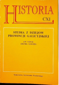 Studia z dziejów prowincji galicyjskiej