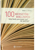 100 wersetów biblijnych które każdy powinien znać na pamięć