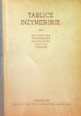 Tablice inżynierskie Tom 1