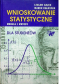 Wnioskowanie statystyczne Modele i metody