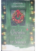 Choinka cała w śniegu