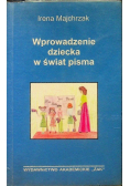Wprowadzenie dziecka w świat pisma
