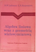 Algebra liniową wraz z geometrią wielowymiarową