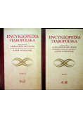 Encyklopedia staropolska Tom I i II