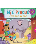 Miś Pracuś Opiekun w zoo