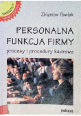 Personalna funkcja firmy