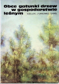 Obce gatunki drzew w gospodarstwie leśnym