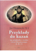 Przykłady do kazań na niedzielę i święta