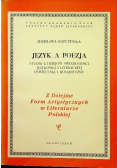 Język a poezja