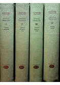 Goethe Dzieła wybrane Tom I do IV