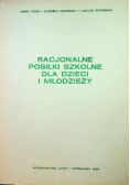 Racjonalne posiłki szkolne dla dzieci i młodzieży