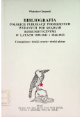 Bibliografia polskich publikacji podziemnych wydanych pod rządami komunistycznymi w latach 1939-1941 i 1944-1953