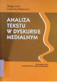 Analiza tekstu w dyskursie medialnym