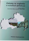 Zmiany w regionie w warunkach globalizacji