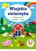 Wiejskie zwierzęta. Książka pełna naklejek i zadań
