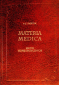 Materia Medica leków homeopatycznych