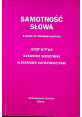 Samotność słowa