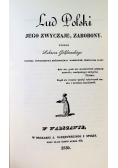 Lud Polski jego zwyczaje zabobony