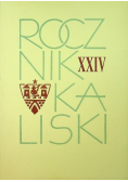 Rocznik Kaliski Tom XXIV